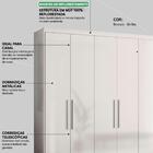 Guarda Roupa Casal Mdf 06 Portas 62080 Demobile