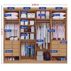 Guarda-roupa Casal Mdf 08 Portas Império