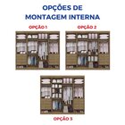 Guarda-roupa Casal Mdf 08 Portas Império