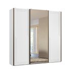 Guarda-roupa Casal Mdf 3 Portas 1 Com Espelho 2,27 Cm Style B