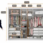 Guarda Roupa Casal Mdf 6 Portas 6 Gavetas Com Espelho Reno Br