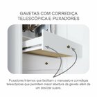 Guarda Roupa Casal Mdf 6 Portas 6 Gavetas Com Espelho Reno Br