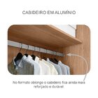 Guarda Roupa Casal Mdf 6portas 6gavetas Reno Cumaru