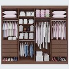 Guarda-roupa Casal Mdf 8 Portas Império Castanho