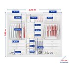 Guarda-roupa Casal Mdf Com Espelho 3 Portas 6 Gavetas Miami R