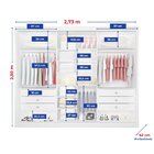 Guarda-roupa Casal Mdf Com Espelho 3 Portas 6 Gavetas Miami R