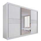 Guarda-roupa Casal Mdf Com Espelho 3 Portas 6 Gavetas Miami R