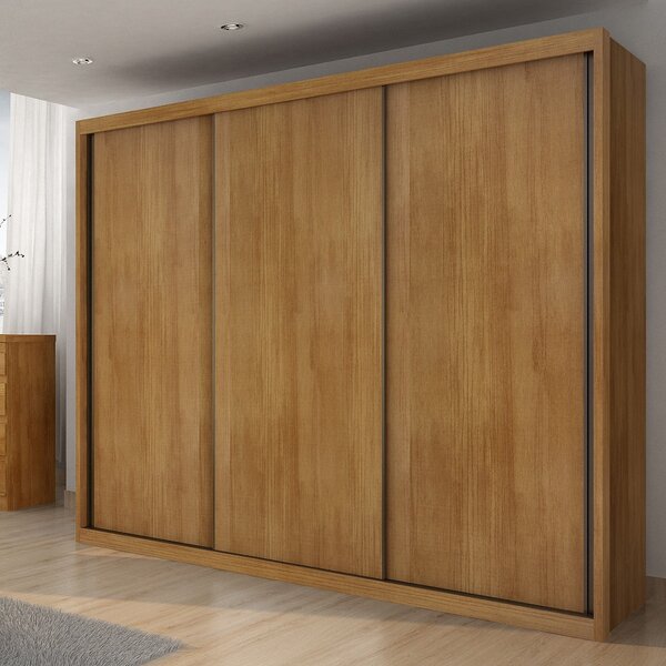 Guarda Roupa Casal Mdf Vegas 3pts 6gav