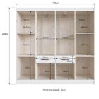 Guarda Roupa Casal Mdp 8 Portas  2 Gavetas 2 Basculantes  Cat