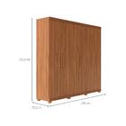 Guarda-roupa Casal Memphis 6 Pt 3 Gv Canela