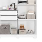 Guarda-roupa Casal Milena 6 Pt 2 Gv Branco