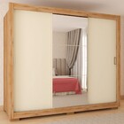 Guarda-roupa Casal Minnesota 3 Portas 3 Gavetas Com Espelho I