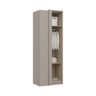 Guarda Roupa Casal Modulado 4 Peças Elegance Níquel