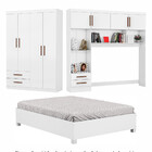 Guarda-roupa Casal Modulado 4 Portas Hercules 4 Portas 4 Gave