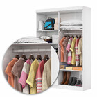 Guarda-roupa Casal Modulado 4 Portas Hercules 4 Portas 4 Gave