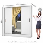 Guarda-roupa Casal Modulado 4 Portas Santiago 3 Portas Plus 5