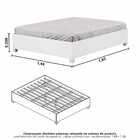 Guarda-roupa Casal Modulado 5 Portas Com Cama Hercules 4 Port