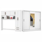 Guarda-roupa Casal Modulado 5 Portas Santiago 3 Portas Com Es