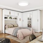 Guarda-roupa Casal Modulado 5 Portas Santiago 3 Portas Com Es