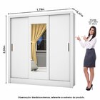 Guarda-roupa Casal Modulado 5 Portas Santiago 3 Portas Com Es