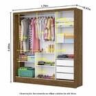 Guarda-roupa Casal Modulado 5 Portas Santiago 3 Portas Plus 5