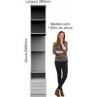 Guarda Roupa Casal Modulado 6 Peças Elegance Angelin/blanc