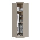 Guarda Roupa Casal Modulado 6 Peças Elegance Com Espelho Niqu