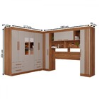 Guarda-roupa Casal Modulado Andorra 10 Portas 4 Gavetas Ripad