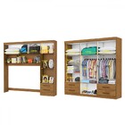 Guarda-roupa Casal Modulado Com Cama Hércules 11 Portas 6 Gav