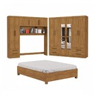 Guarda-roupa Casal Modulado Com Cama Hércules 11 Portas 6 Gav