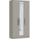 Guarda Roupa Casal Modulado Com Espelho 3 Peças 8 Portas 3 Ga