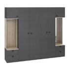 Guarda-roupa Casal Modulado Com Espelho 6 Portas 4 Gavetas Fr