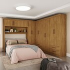 Guarda-roupa Casal Modulado Hércules 11 Portas 6 Gavetas Cina