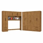 Guarda-roupa Casal Modulado Hércules 11 Portas 6 Gavetas Cina