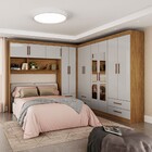 Guarda-roupa Casal Modulado Hércules 11 Portas 6 Gavetas Com