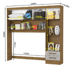 Guarda-roupa Casal Modulado Hercules 9 Portas 4 Gavetas