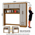 Guarda-roupa Casal Modulado Hercules 9 Portas 4 Gavetas
