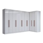 Guarda-roupa Casal Modulado Odisseia 11 Portas 4 Gavetas Bran