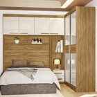 Guarda Roupa Casal Modulado Para Box 138cm 4 Portas De Bater