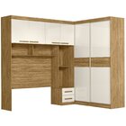 Guarda Roupa Casal Modulado Para Box 138cm 4 Portas De Bater