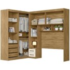 Guarda Roupa Casal Modulado Para Box 138cm 4 Portas De Bater