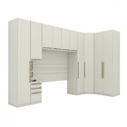 Guarda-roupa Casal Modulado Seletto 10 Portas 3 Gavetas Areia