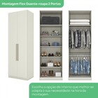 Guarda-roupa Casal Modulado Seletto 10 Portas 3 Gavetas Areia