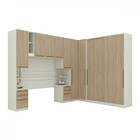 Guarda-roupa Casal Modulado Seletto 9 Portas 9 Gavetas Me14 A