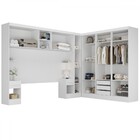 Guarda-roupa Casal Modulado Soberano 11 Portas 5 Gavetas Bran