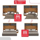 Guarda-roupa Casal Modulado Soberano 11 Portas 5 Gavetas Cina