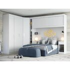 Guarda Roupa Casal Modular Ponte 2 Portas 2 Gavetas Gênova Pl