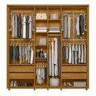 Guarda Roupa Casal Monet Ripado 2 Portas Deslizantes - Madetec