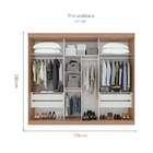 Guarda-roupa Casal Montebello 3 Pt 4 Gv Carvalho