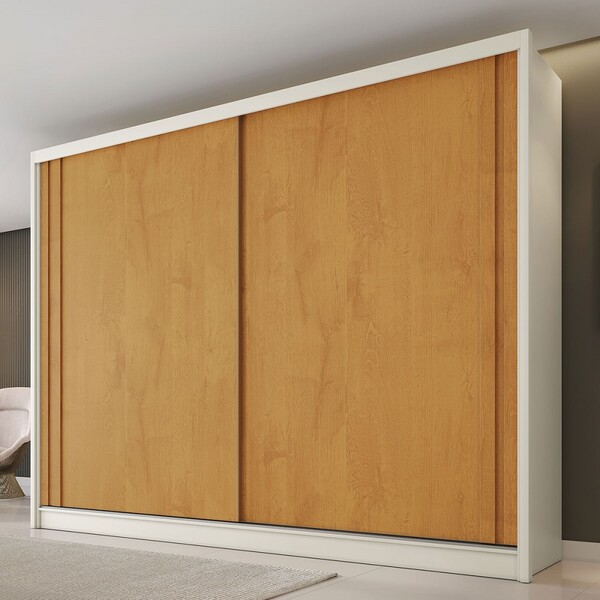 Guarda-roupa Casal Monterey 2 Portas 4 Gavetas 100% Mdf Off W
